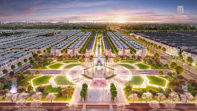 Dự án Vinhomes Ocean Park 2 có mật độ xây dựng chỉ 35%